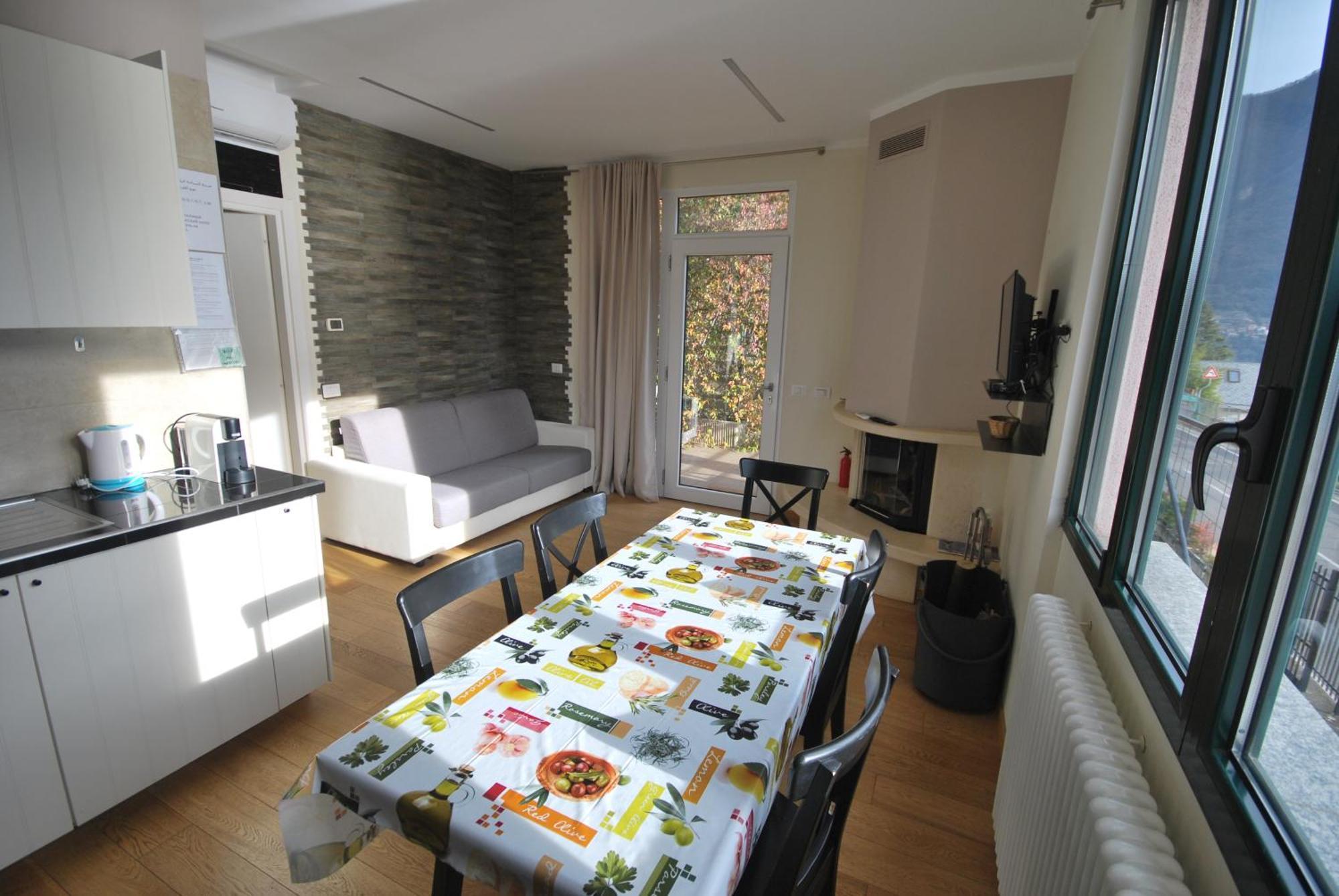 Apartament Andrea Olga House Laglio Zewnętrze zdjęcie